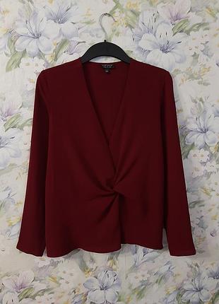 Красива бордова блуза "topshop"