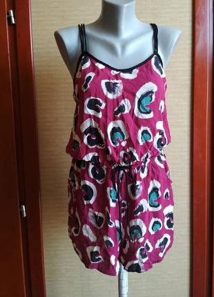 Вискозный ромпер