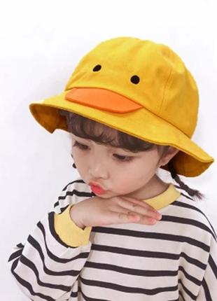 Детская панама утенок на резинке 2, унисекс