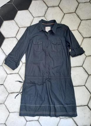 Платье рубашка с пояском