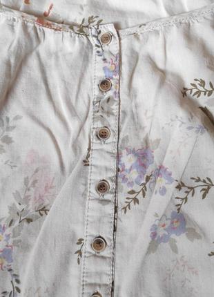 Блузка блуза с принтом fony x ✨opus✨ цветочный принт5 фото