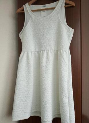 Нежное белое платье pimkie