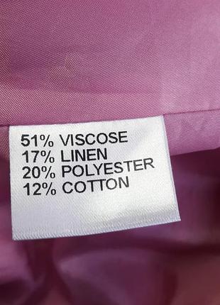 Красивый льняной плащ 6