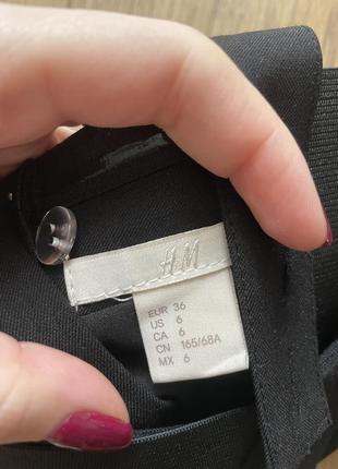 Комбінезон штанами штани h&m брючний висока талія посадка бант зав'язки корсет5 фото