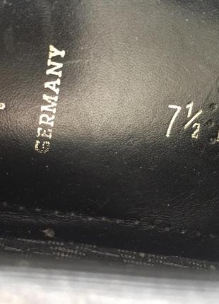 Туфли кожаные на широкую ногу 6