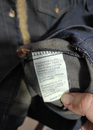 Стильная джинсовая жилетка р 545 фото