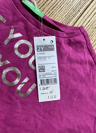 Кофта на девочку 2 лет benetton 2