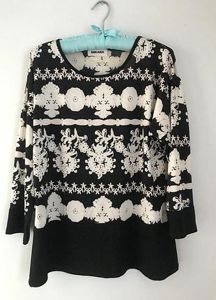 ✅vip бренд gerard darel роскошная блуза реглан франция р. 14 - l-xl