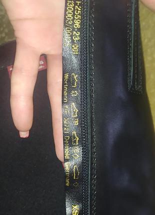 Кожаные сапоги tamaris