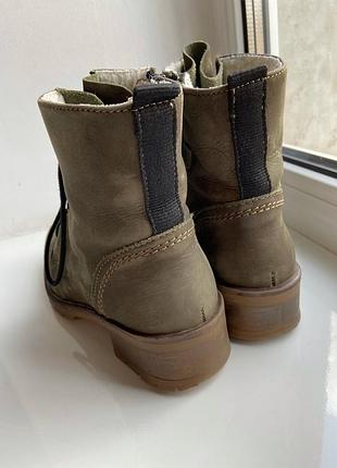 Зимові черевики на шнурівці { як zara massimo mango } 5