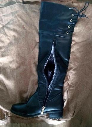 Ботфорти зимові4 фото