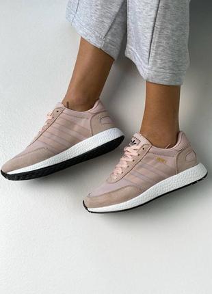 Жіночі кросівки adidas iniki pink