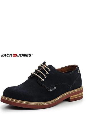 Туфли jack jones stan темно синие новые 42р1 фото