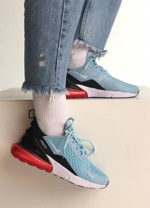 Жіночі кросівки nike air max 270 blue/red