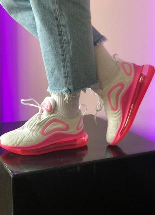 Женские кроссовки nike air max 720 pink