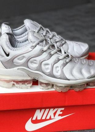 Мужские кроссовки nike air vapormax tn wolf grey