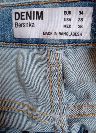 Джинсы denim bershka4 фото