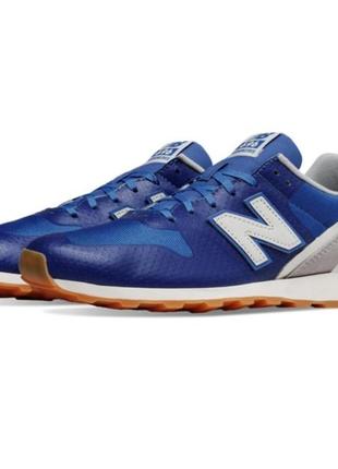 Брендовые ярко-синие кроссовки new balance