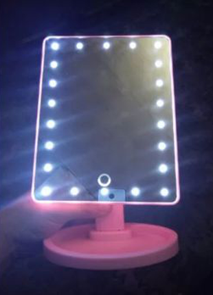 Зеркало для макияжа с подсветкой led mirror1 фото