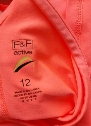 Неонова спортивна майка f&f active9 фото