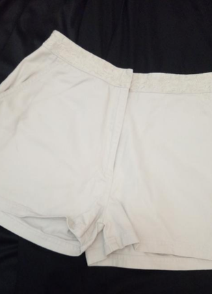 Летние шорты с высокой талией etam