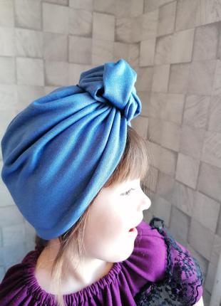 Шапка Трикотажна-тюрбан з вузликом