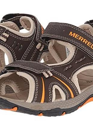 Детские кожаные босоножки merrell, 100% оригинал2 фото