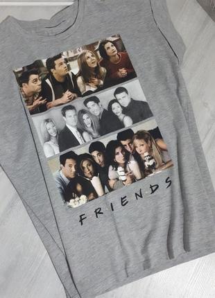Футболка с принтом friends/футболка "друзья". футболка friends