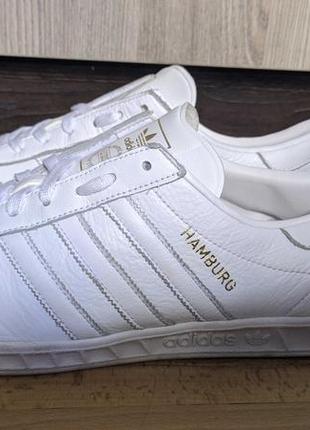 Кроссовки кожаные adidas hamburg1 фото