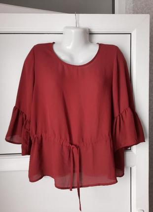 Стильна річна блуза. батал. only studio.