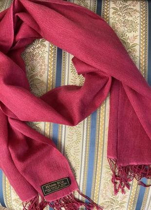 Мягчайший шарф из пашмины и шелка4 фото