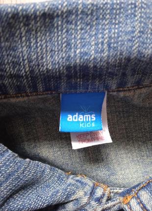 Куртка джинсовая adams kids,5 лет,рост 1104 фото