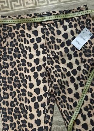 Новые женские брюки зара с леопардовым принтом размер xl5 фото