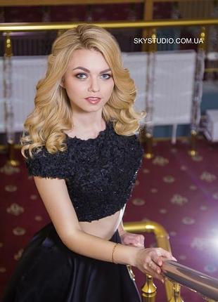 Стильное выпускное платье