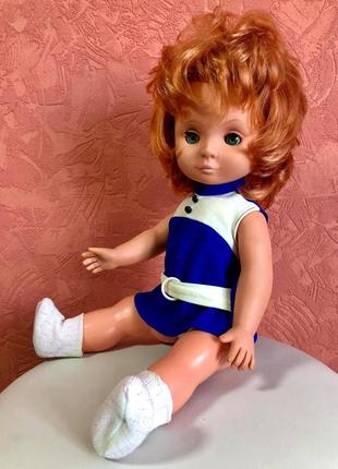 Кукла большая-лялька-куколка - гдр 55 см.германия.игрушки8 фото