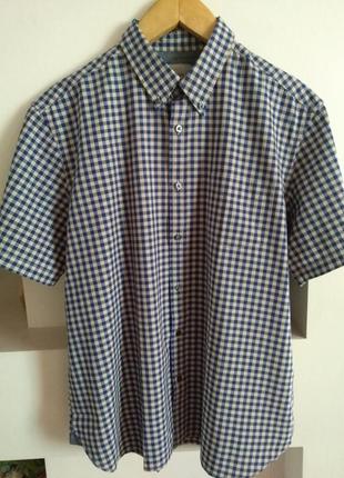 Рубашка m&s, размер xl, большемерит на размер