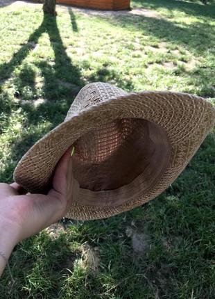Шляпа соломенная челентанка унисекс4 фото