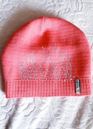 Шапка весна осінь зі стразами