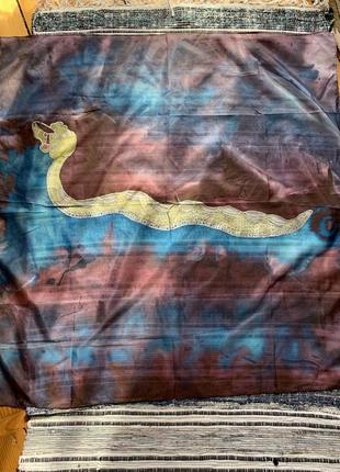 Платок шарф шелковый батік батик хустинки шовкові шарфи5 фото