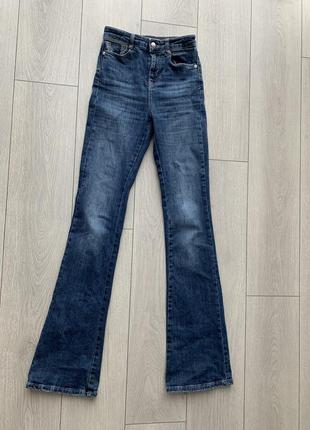 Zara flared slim fit jeans/ zara джинсы