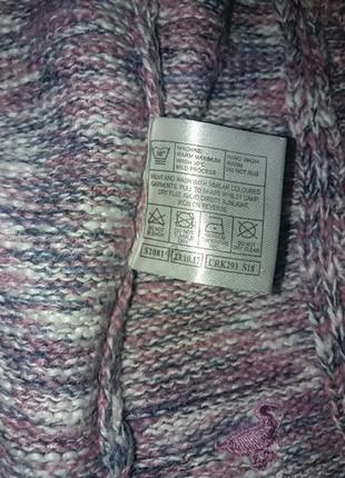 Красивый вязаный свитер 9