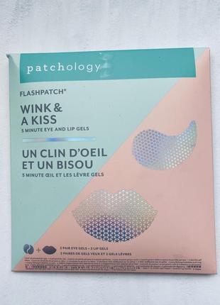 Patchology limited edition wink & a kiss  лимитированный набор патчей под глаза и для губ1 фото