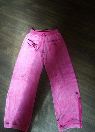 Штаны бархатные