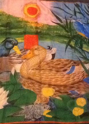 Шелковый платок , beyeler, швейцария, 85х85