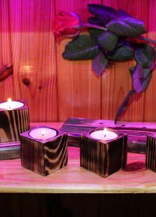 Подсвечник на полставки с магнитами