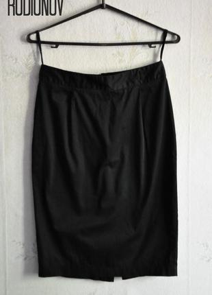 Классическая брендовая юбка с высокой посадкой1 фото