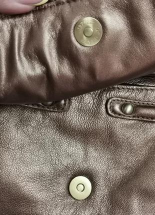 Роскошная брендовая кожаная сумка4 фото