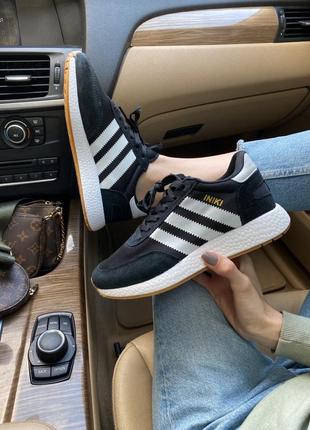 Кросівки adidas iniki black кросівки1 фото