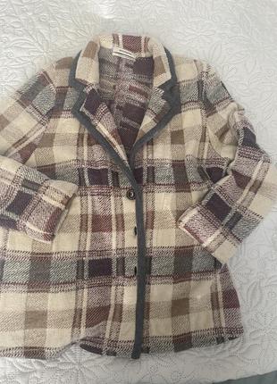 Сорочка піджак у клітинку