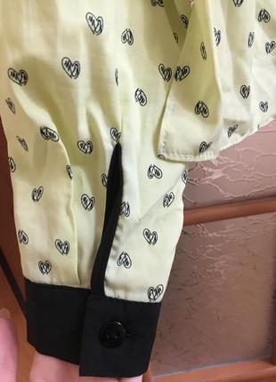 Блузка салатового цвета3 фото